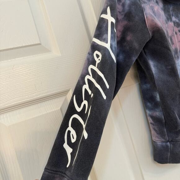 Hollister Women's California Must Have Collection Tie Dye Sweatshirt Hoodie Sz S - Picture 5 of 10